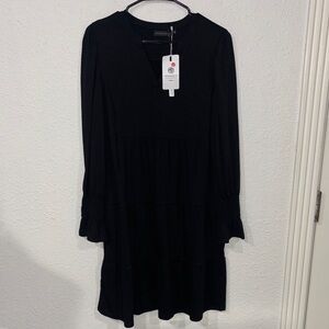 Merokeety NWT Black Midi Dress